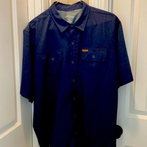 Mens Orvis SS Tech Button down casual shirt in XXL
